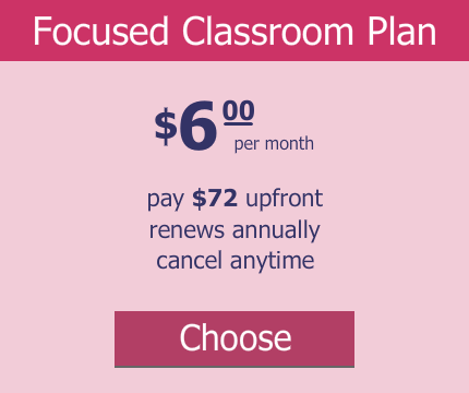 focused subscription plan