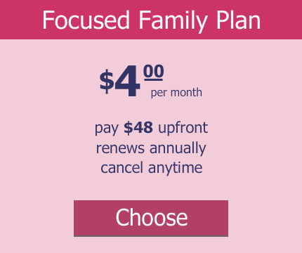 focused subscription plan