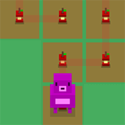 guide the monster through the maze