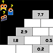 find the missing decimals