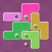 combine shapes to solve each puzzle