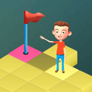 help the student reach the flag