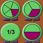 represent fractions in multiple ways