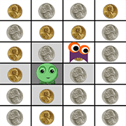 capture coins to make the target amounts